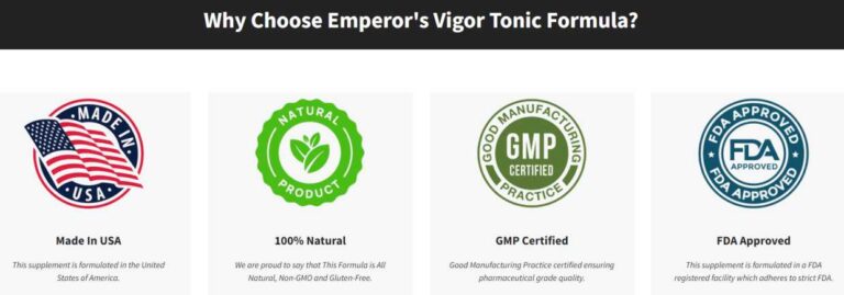 Emperor vigor tonic ingredients