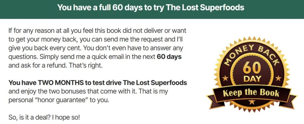 the lost superfood buy now